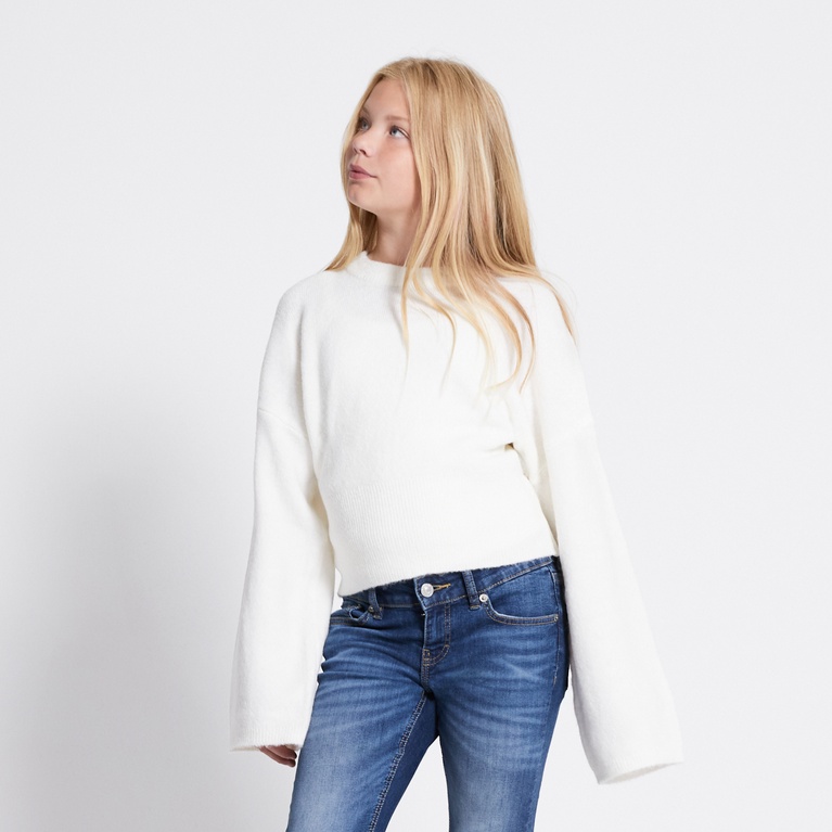 Knit sweater "Hulda" Off white