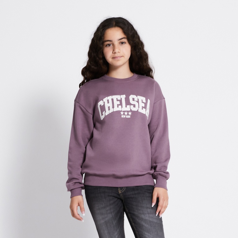 Printed sweatshirt "Vilma" Purple