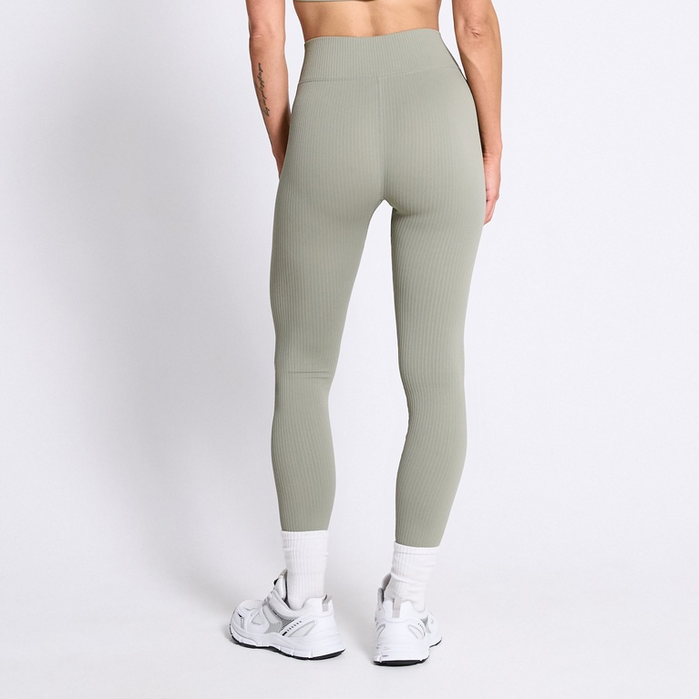 Ribbed training tights "Epic Tights Seamless" Calm Army