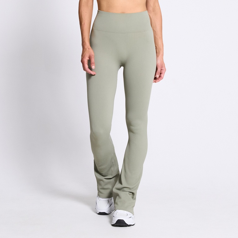 Flared training tights "Flare seamless" Calm Army