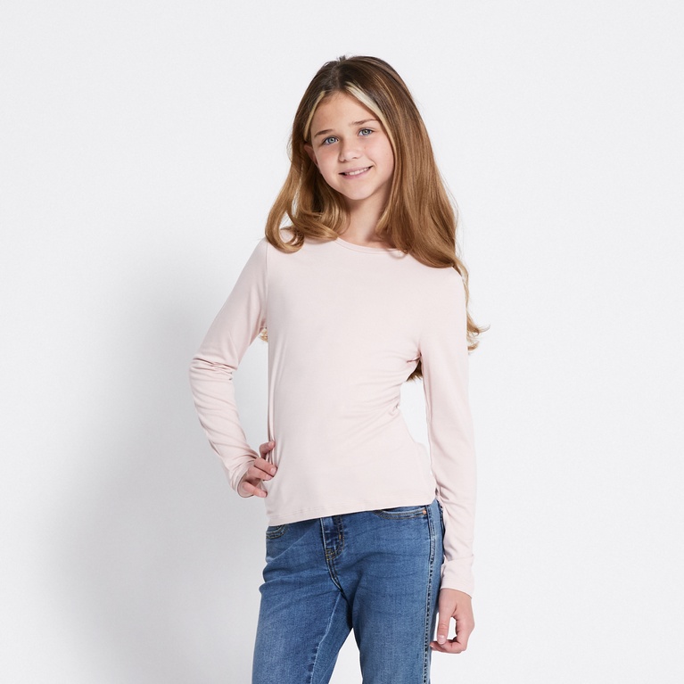 Long sleeve top "Lykke"  Pink