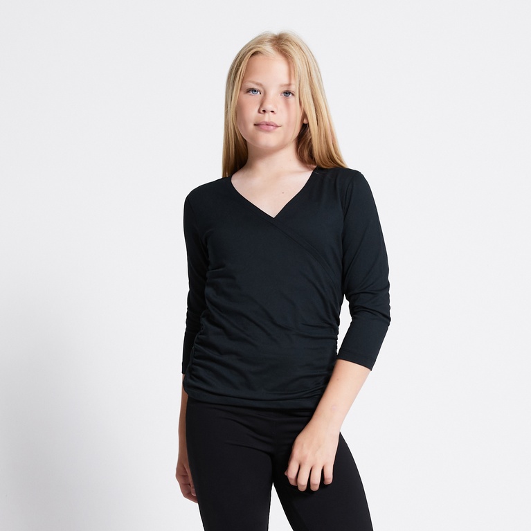 Wrap top "Swift top" Black