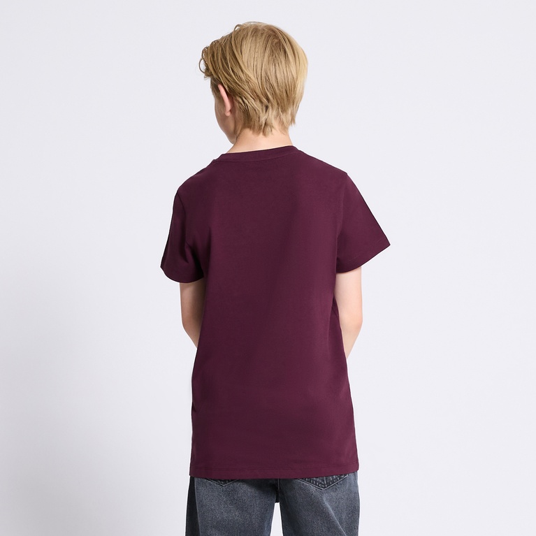 Basic tee "Andie" Light Burgundy