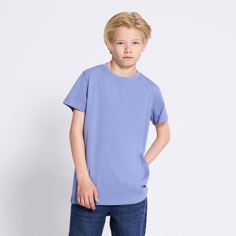 Basic tee "Andie" Ocean Blue