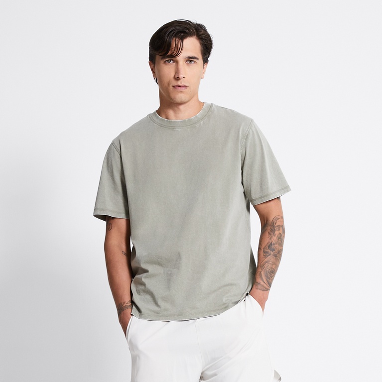 Heavy washed tee "Rough" Calm Army