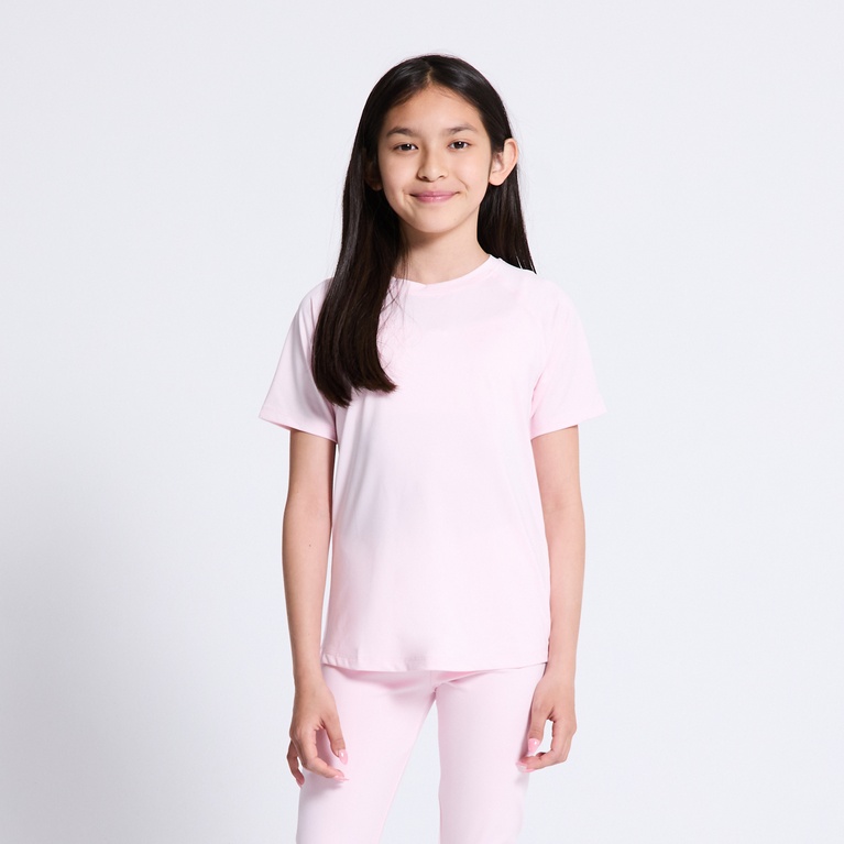 Training tee "Run tee star 2.0" powder pink