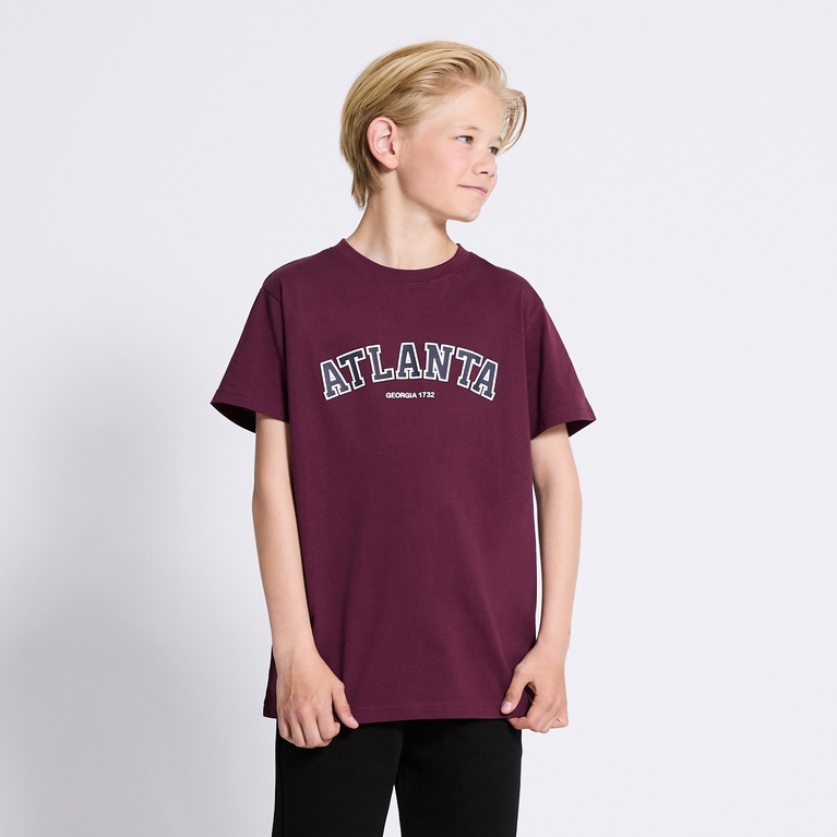 Printed tee "Thomas star" Printed tee "Thomas star" Burgundy 2
