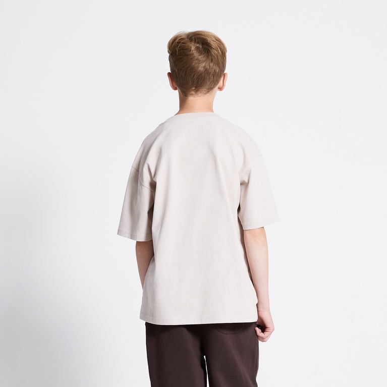 Heavy Tee "William star" Beige 3