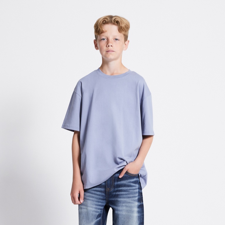 Heavy Tee "William star" Ocean Blue