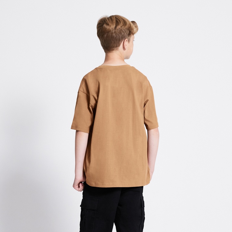 Heavy Tee "William star" Toffee