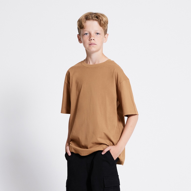 Heavy Tee "William star" Toffee