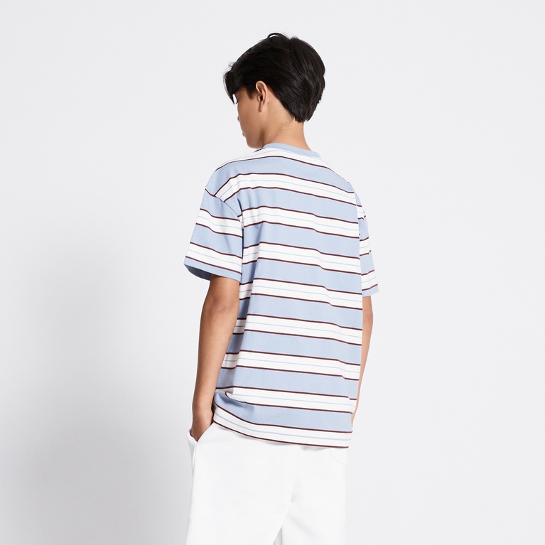 Striped Tee "Wilson stripe" Blue