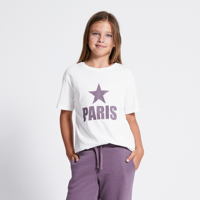 Printed tee "Dusty star" Offwhite 4