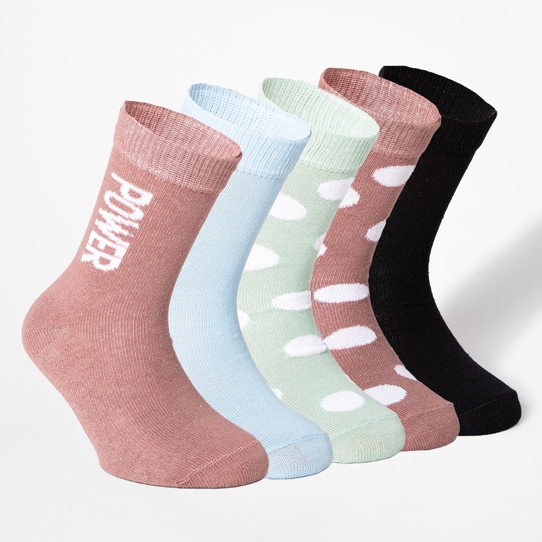 Strømper 5-pak "Basic pattern sock" 