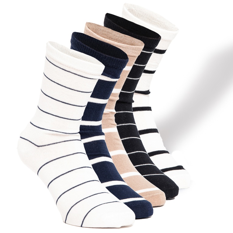 Strømper 5-pak "Striped sock"