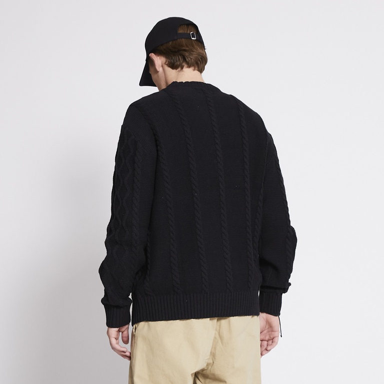 Zopfstrickpullover "Cain"