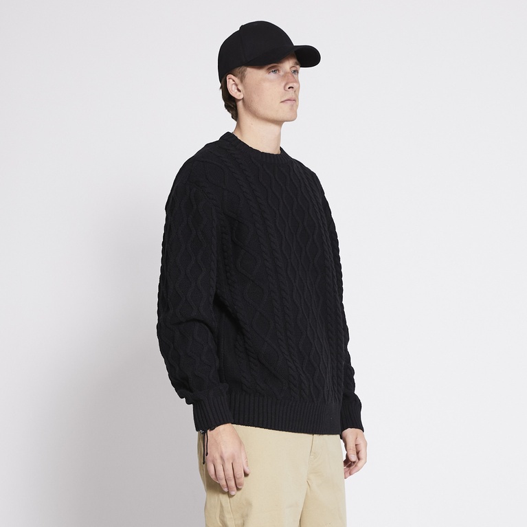 Zopfstrickpullover "Cain"