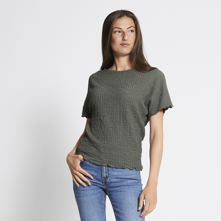 Kortärmad topp Clara