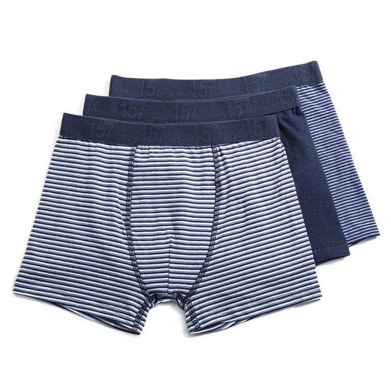 Boxershorts 3er-Pack „Matte star“