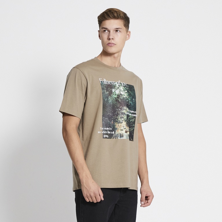 Printed tee West