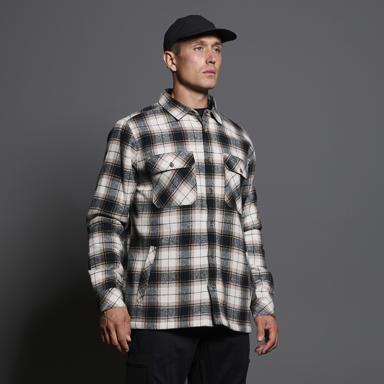 Lined flannel shirt Rutvik Flanell