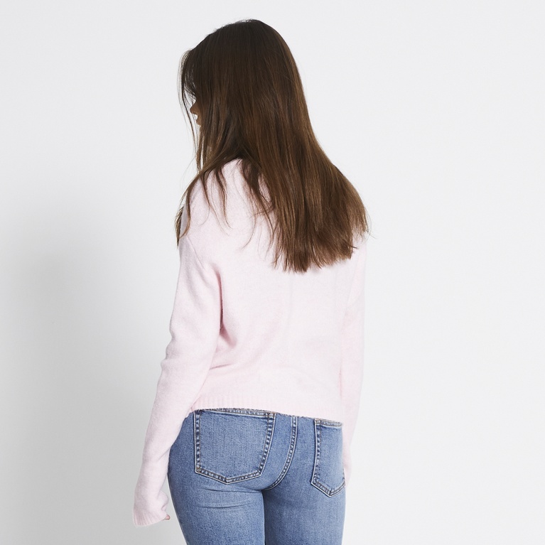 Basic v-neck knit sweater "Louise"