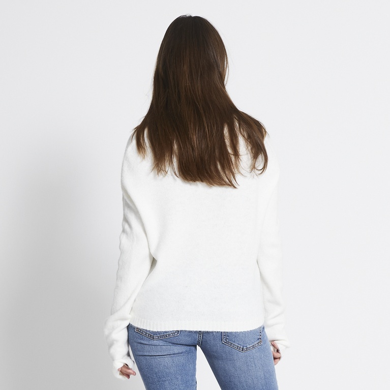 Basic v-neck knit sweater "Louise"