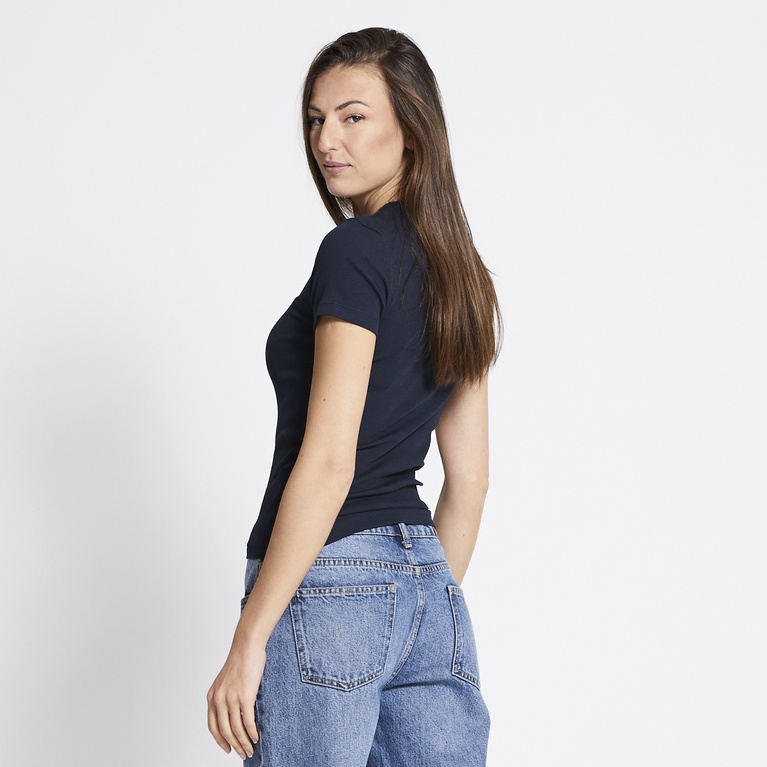Geripptes Top "Alvia Rib Top" Geripptes Top "Alvia Rib Top"