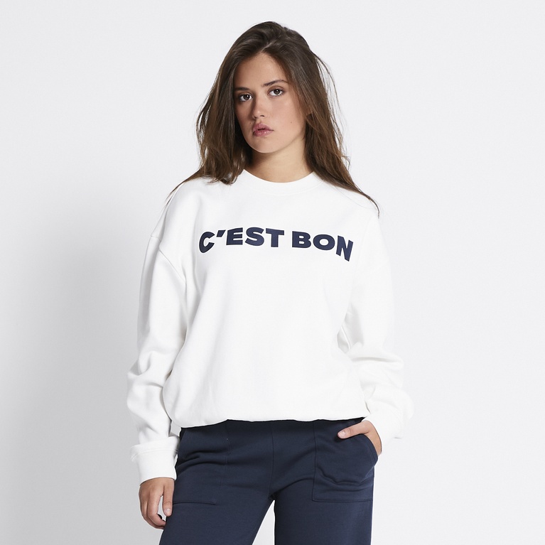 Bedrucktes Sweatshirt "New Crew Print" Bedrucktes Sweatshirt "New Crew Print"