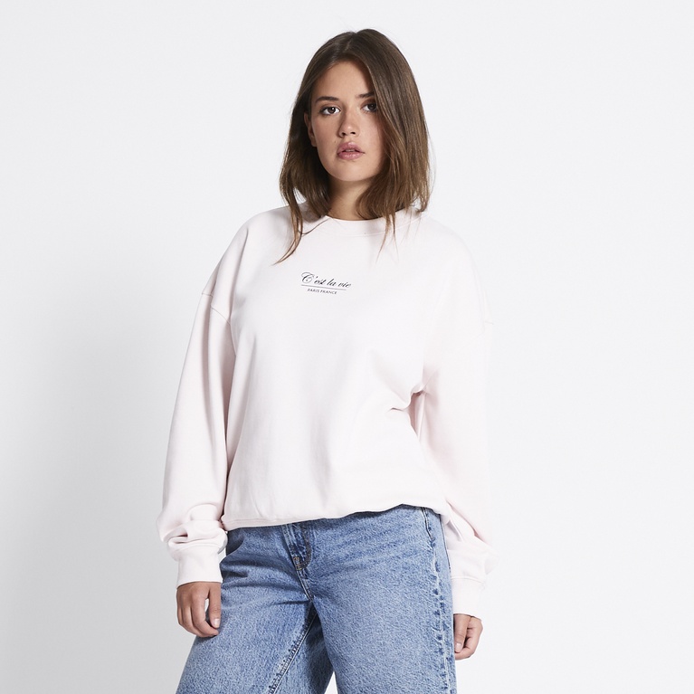 Bedrucktes Sweatshirt "New Crew Print" Bedrucktes Sweatshirt "New Crew Print"