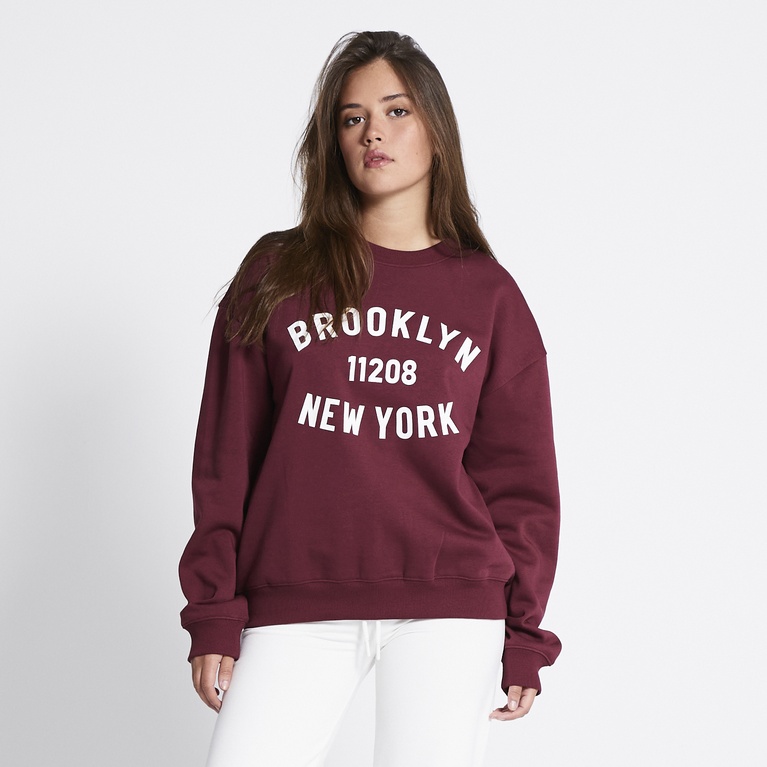 Bedrucktes Sweatshirt "New Crew Print" Bedrucktes Sweatshirt "New Crew Print"