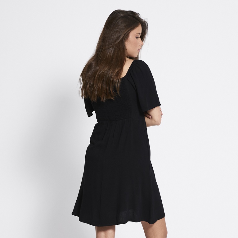Short butterfly sleeve dress "Rosanna"