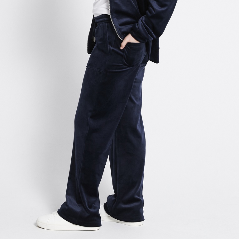 Velour pants "Ella star"