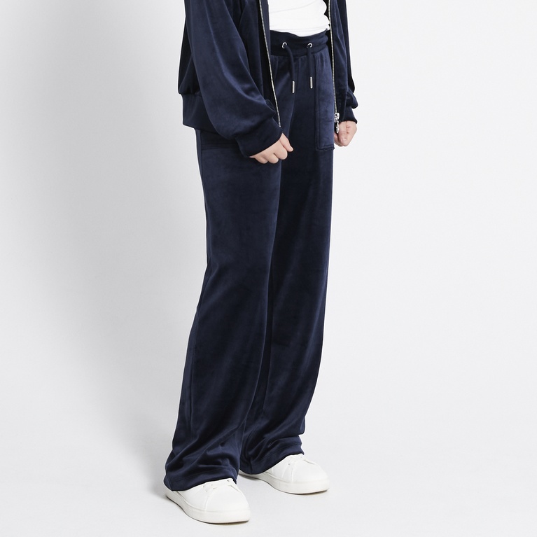 Velour pants "Ella star"