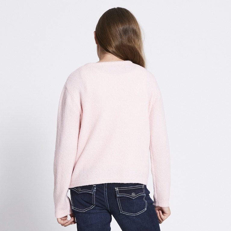 Basic knit cardigan "Siri star"