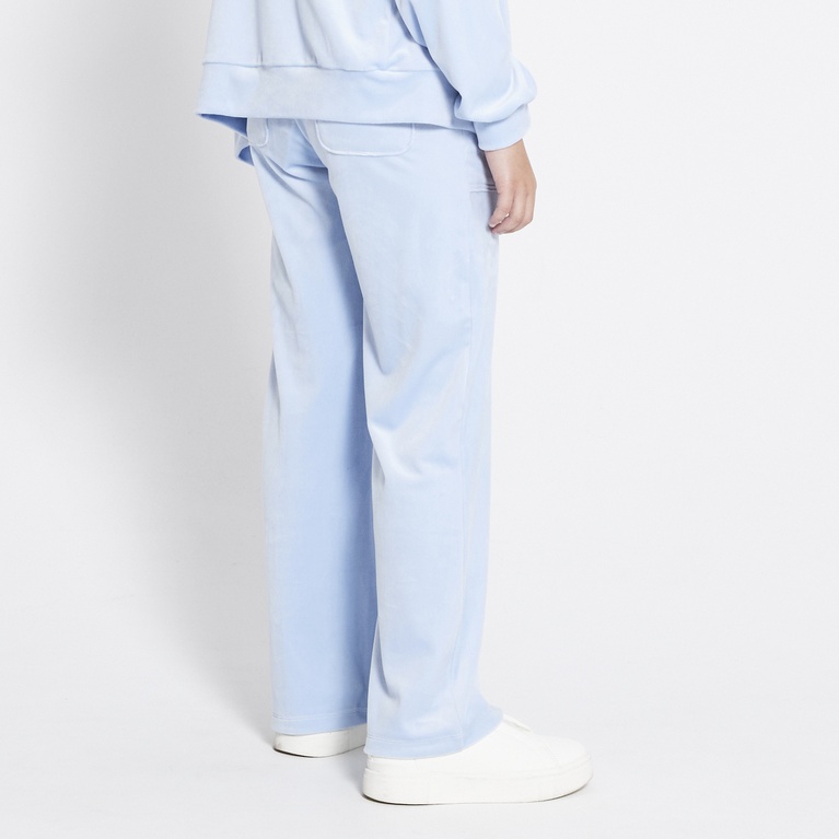 Velour pants "Ella star"