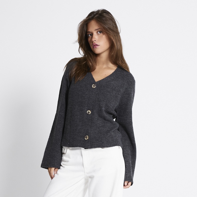 V-neck knit cardigan Beata