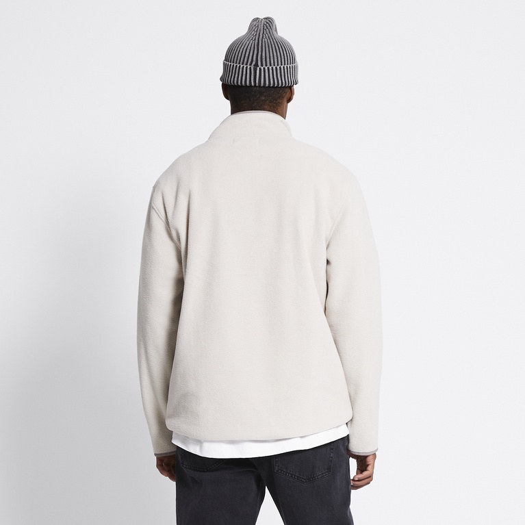 Fleece sweater "Fille Embroidery"