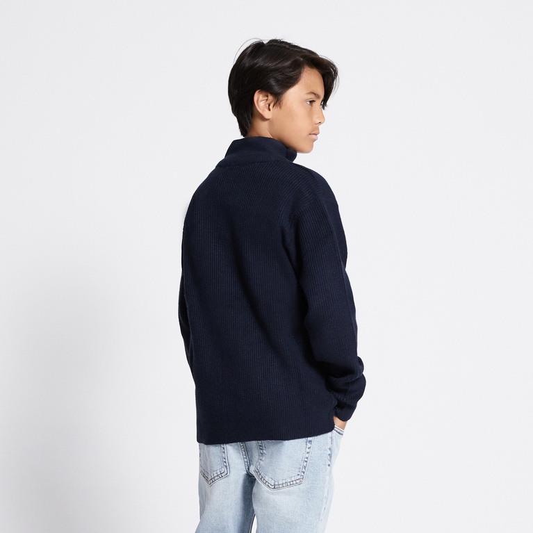 Half-zip sweater "Ruben zip"