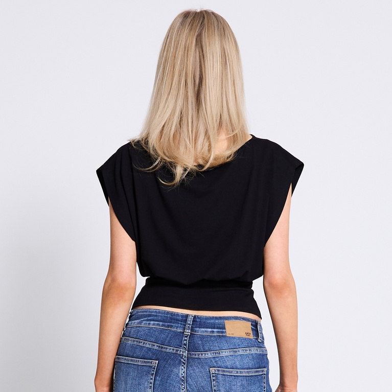Balloon-waist top "Lorena"