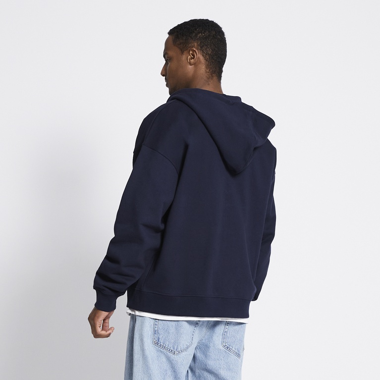 Boxy zip hoodie "Lindon"