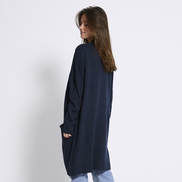 Basic knit long cardigan "Caroline"