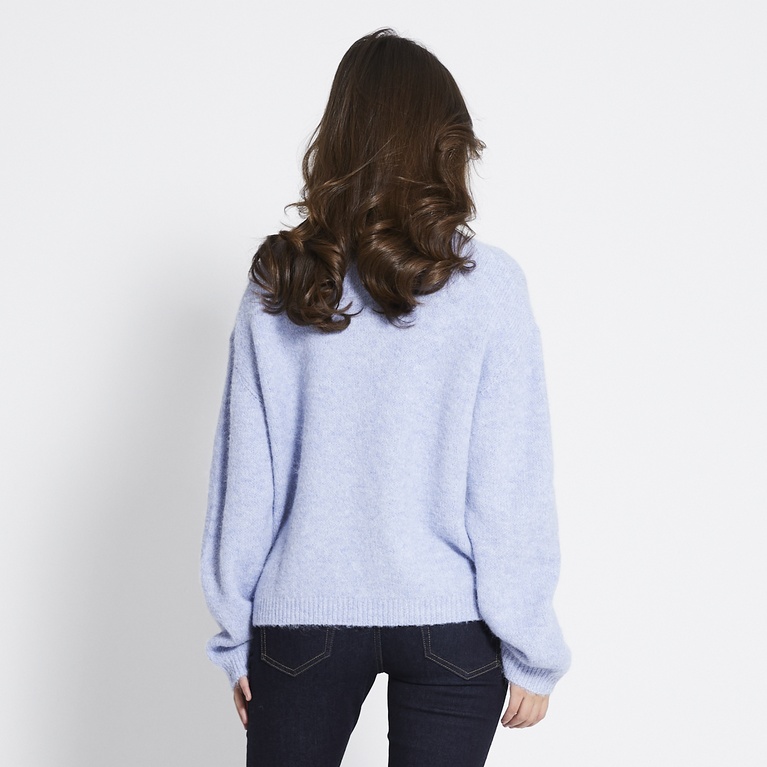 Knit v-neck sweater "Eina"
