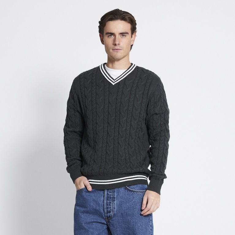 Cable-knit sweater "Ash"
