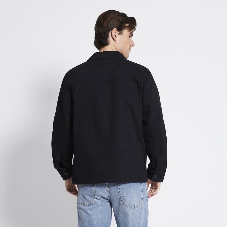 Cotton twill overshirt "Troy"