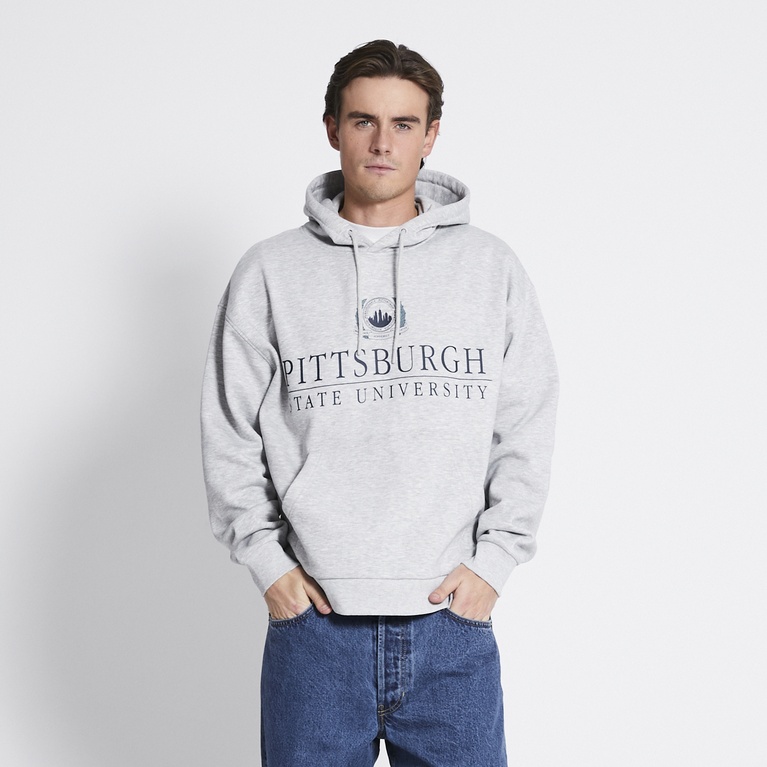 Printed hoodie "East 2.0"