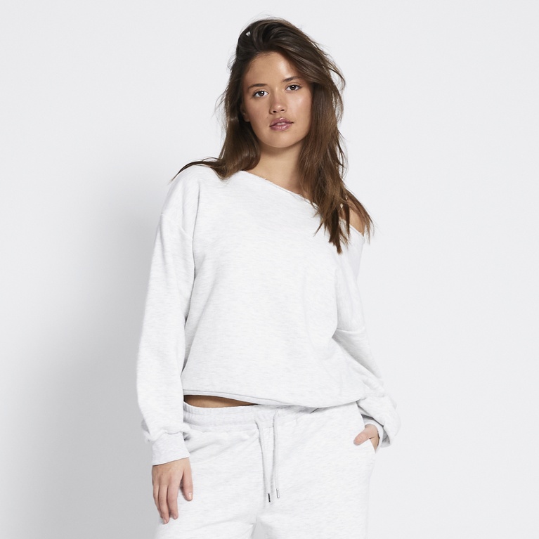 Off-shoulder sweatshirt "Esme"