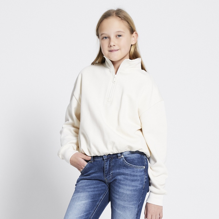 Half zip sweatshirt "Bettina"
