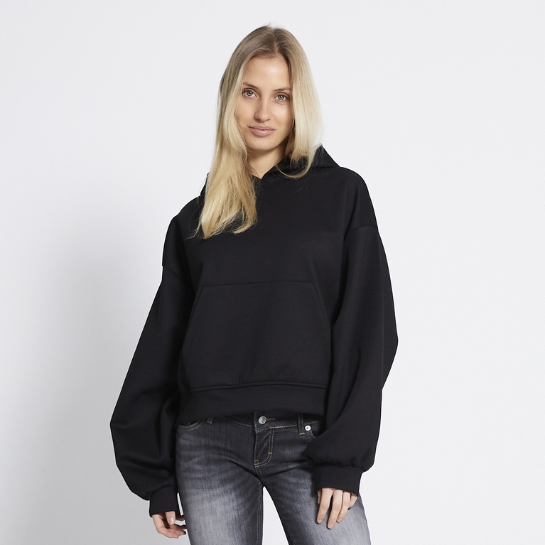 Boxy scuba hoodie "Aira"