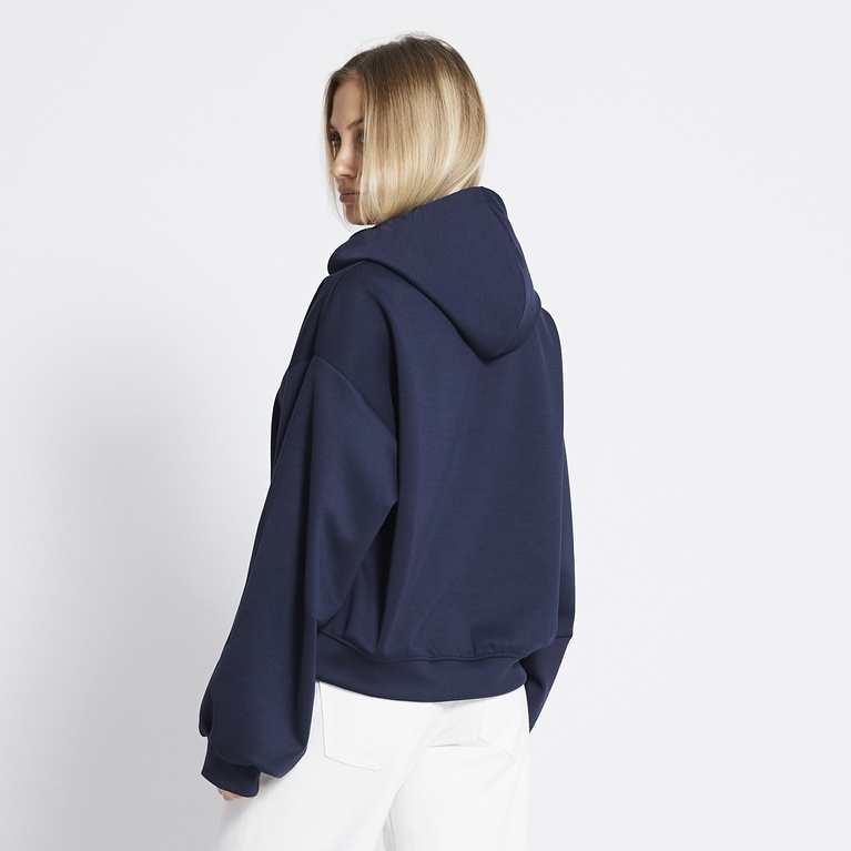 Boxy scuba hoodie "Aira"